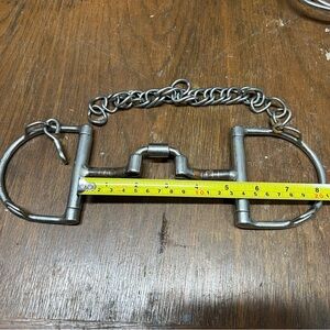 Myler 5” dring ported mouth with hooks